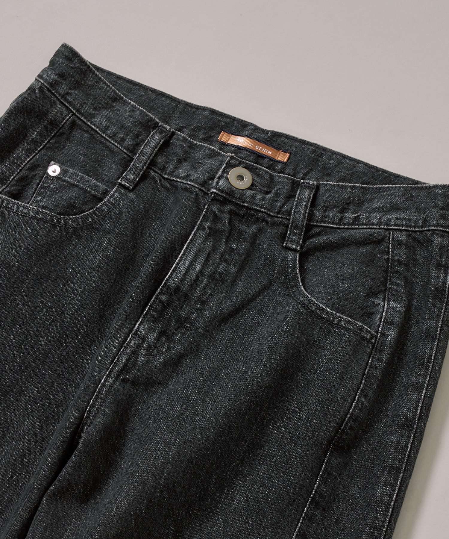 【完売間近】PUBLICDENIM BLACKRELAX