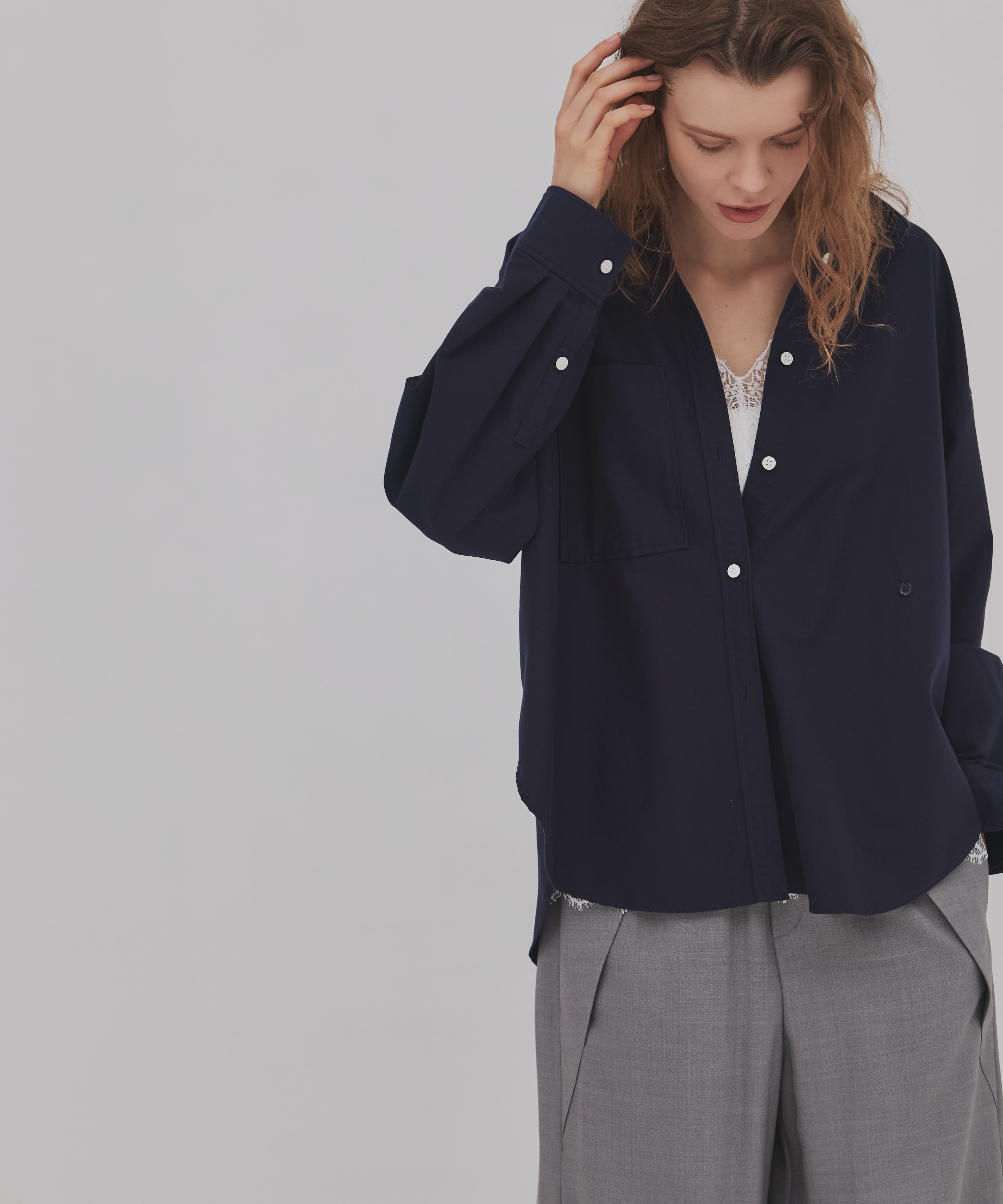 【再入荷｜残り僅か】ウォッシュドオックスシャツ