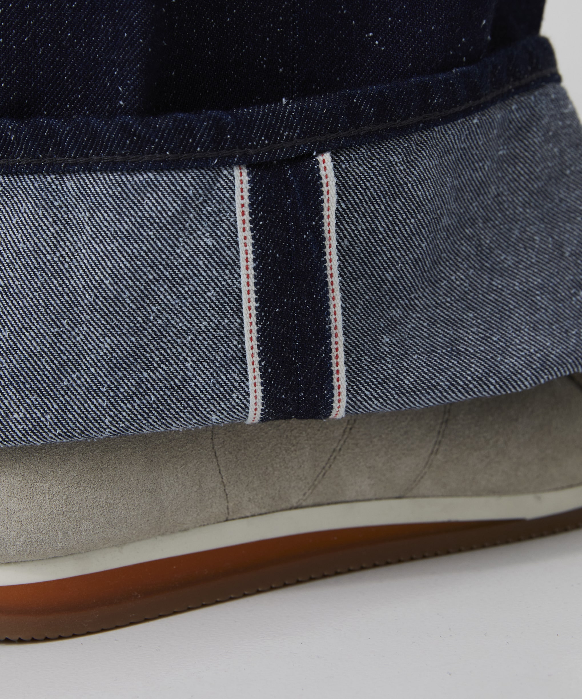 Suvin Silknep Denim Pants