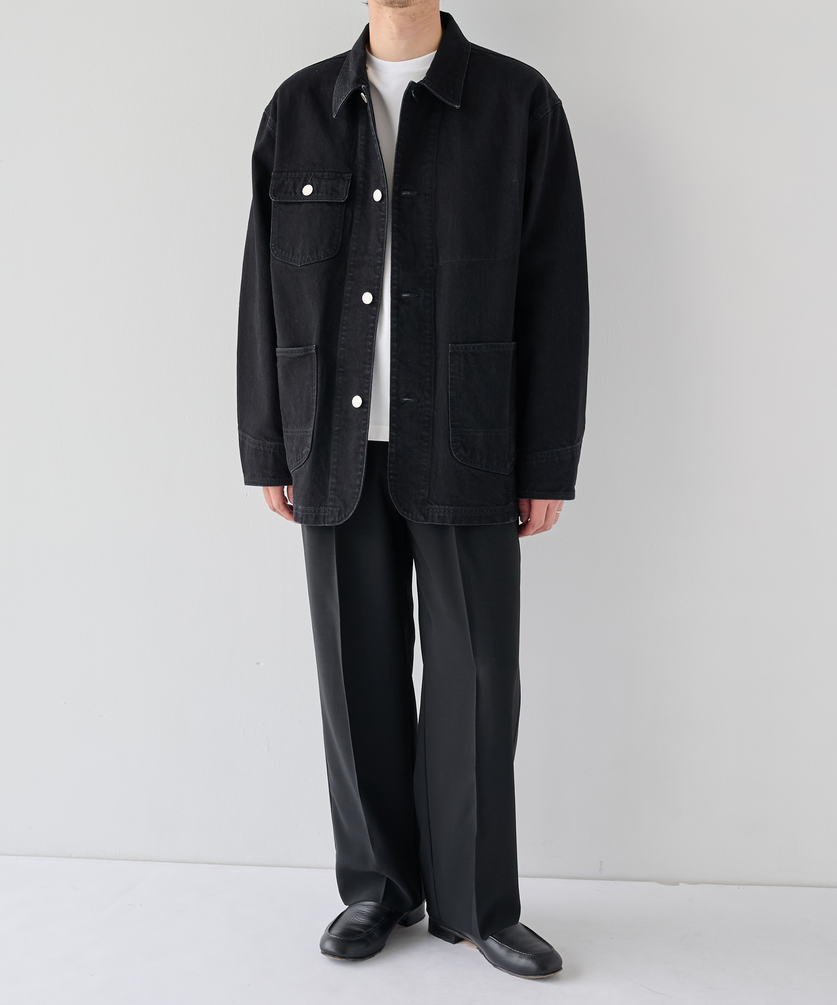 PUBLIC DENIM COVERALL