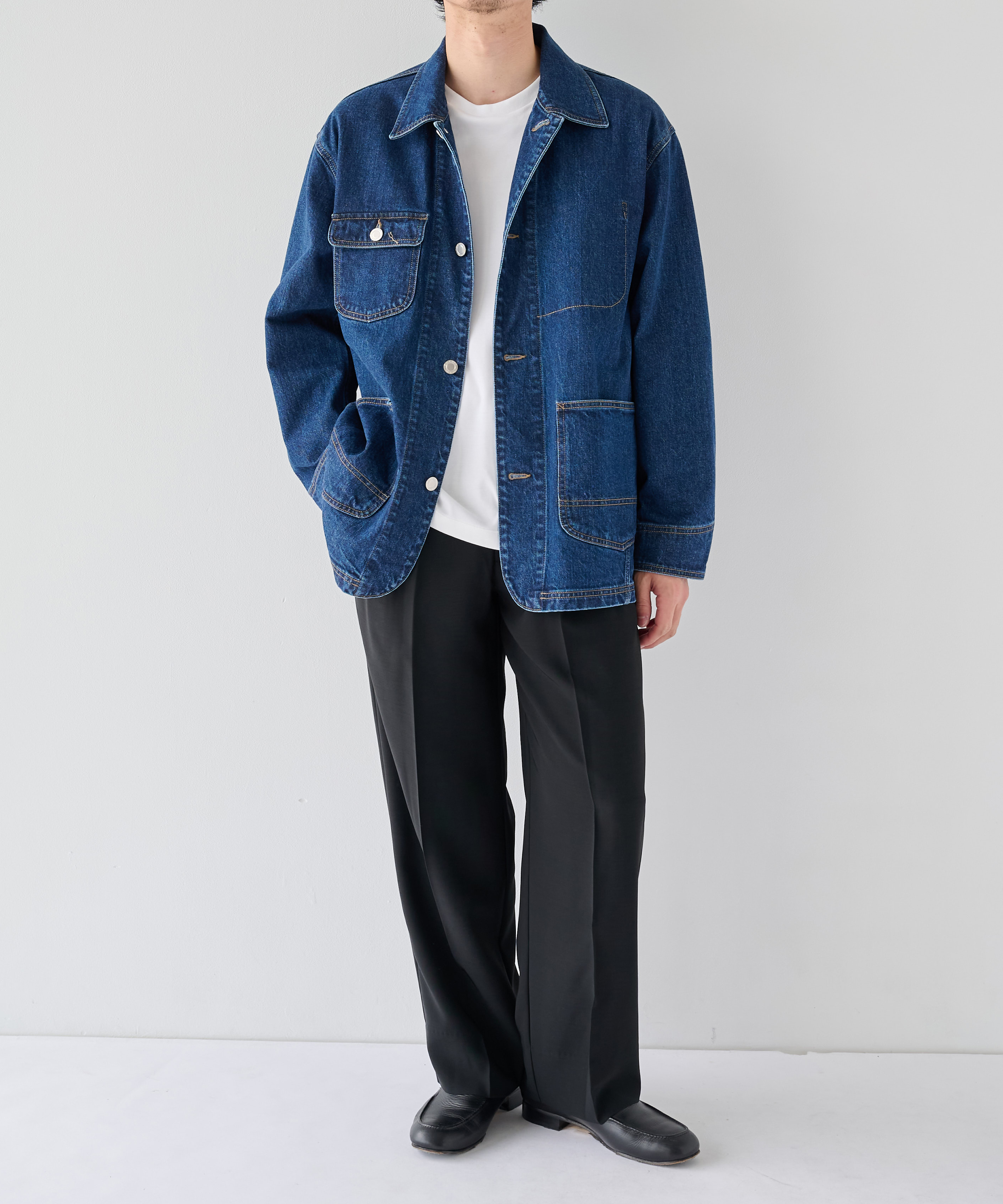PUBLIC DENIM COVERALL