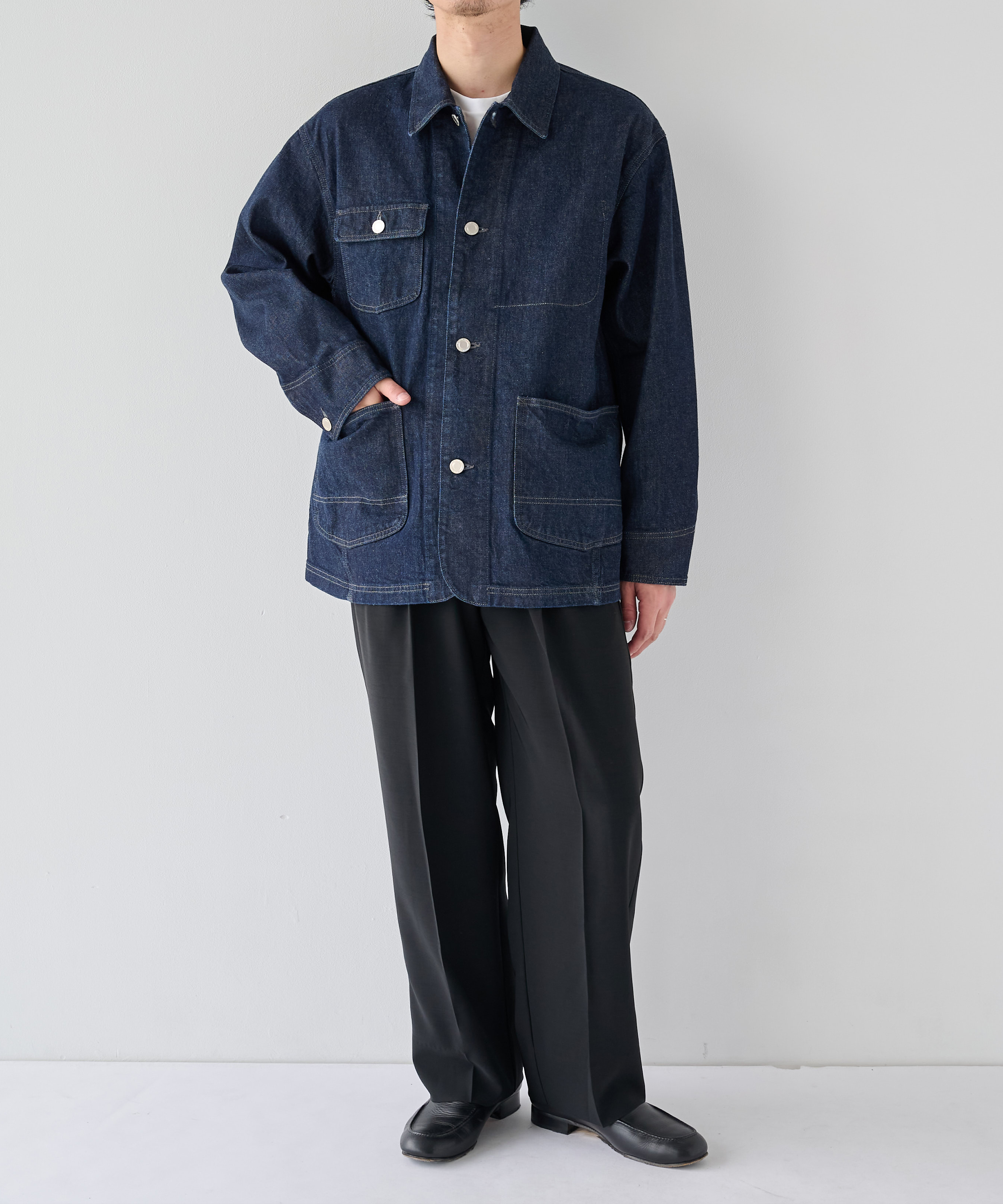 PUBLIC DENIM COVERALL