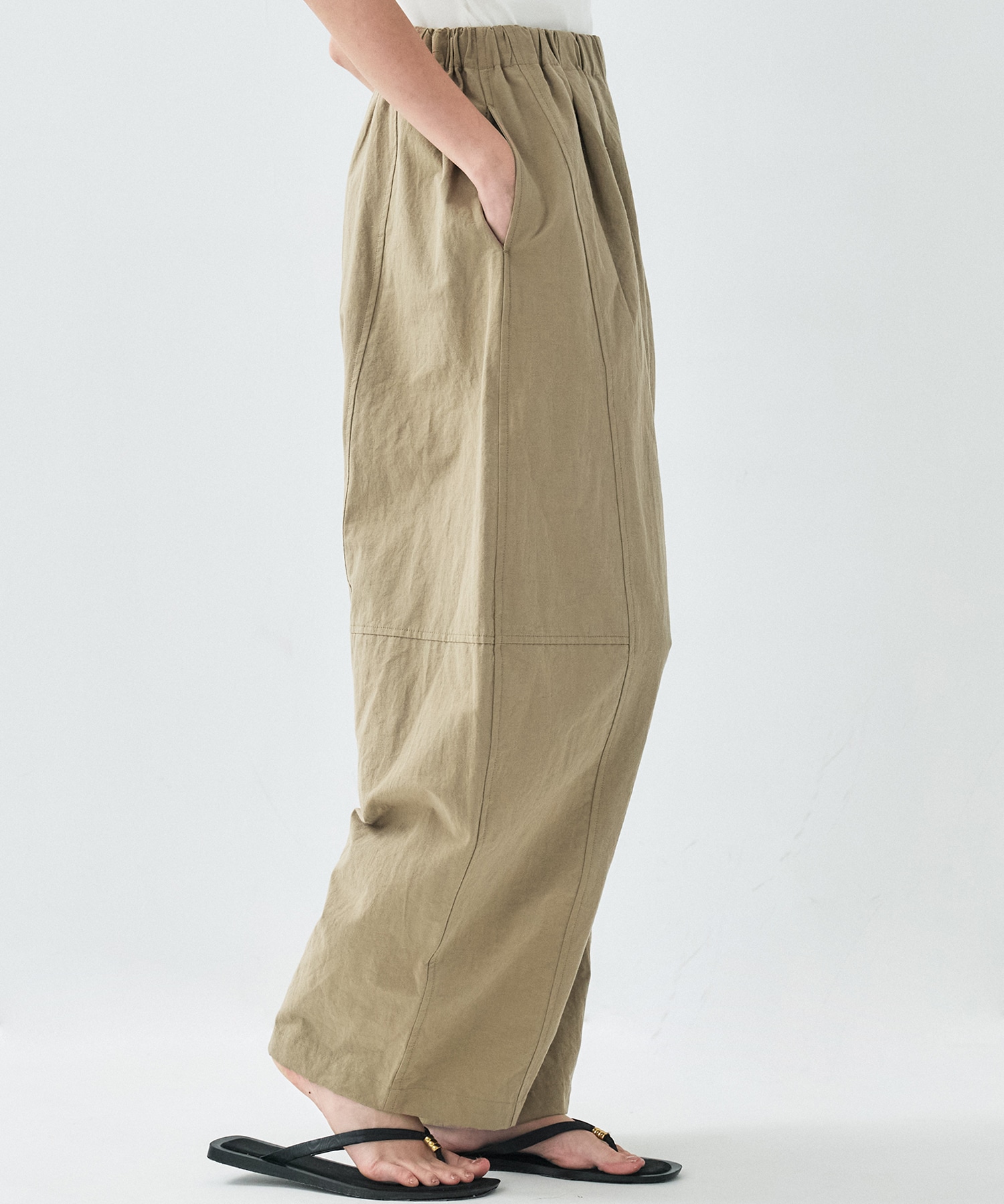【好評につき再入荷｜残り僅か】ドライリネンカーブパンツ