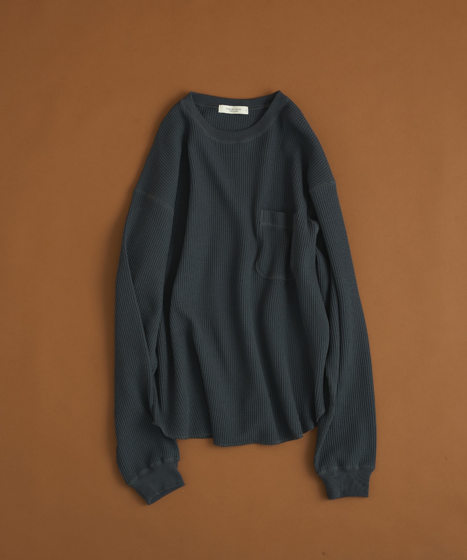 【残りわずか】ラウンドヘムサーマルTEE