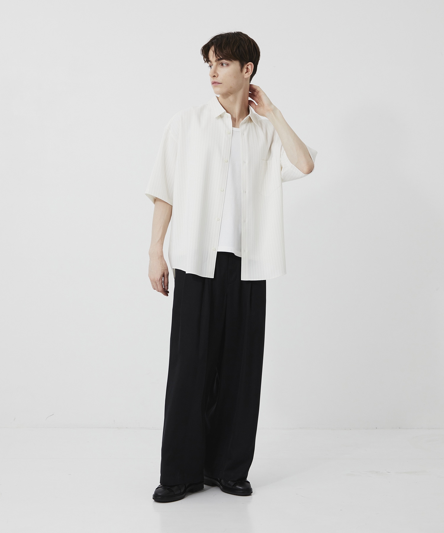 【残りわずか | 再入荷】コンフォートリラックスレギュラー半袖シャツ