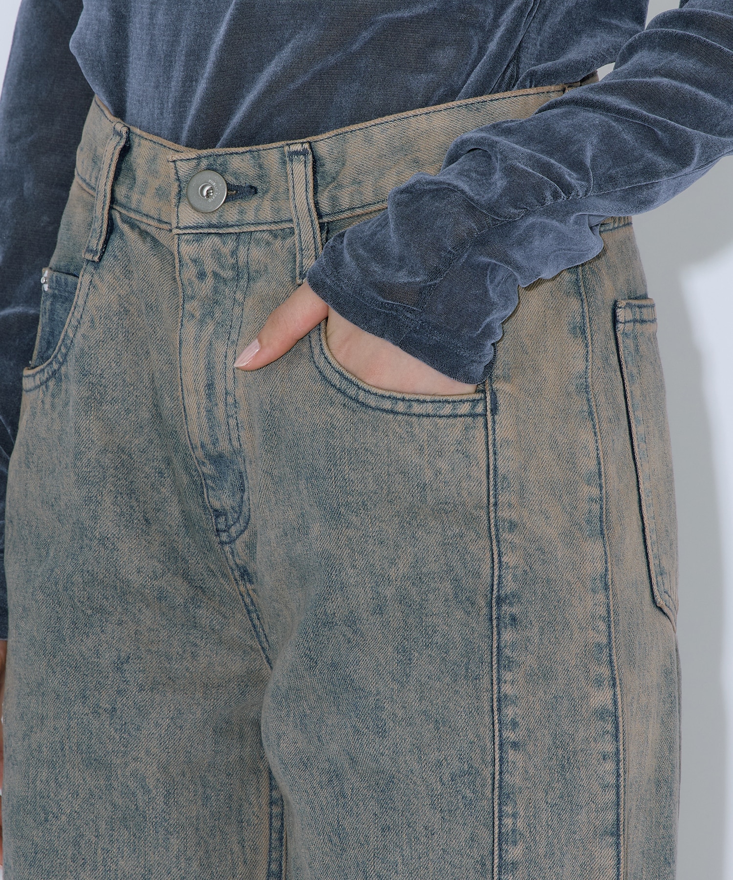 PUBLIC DENIM MULTI RELAX ロング