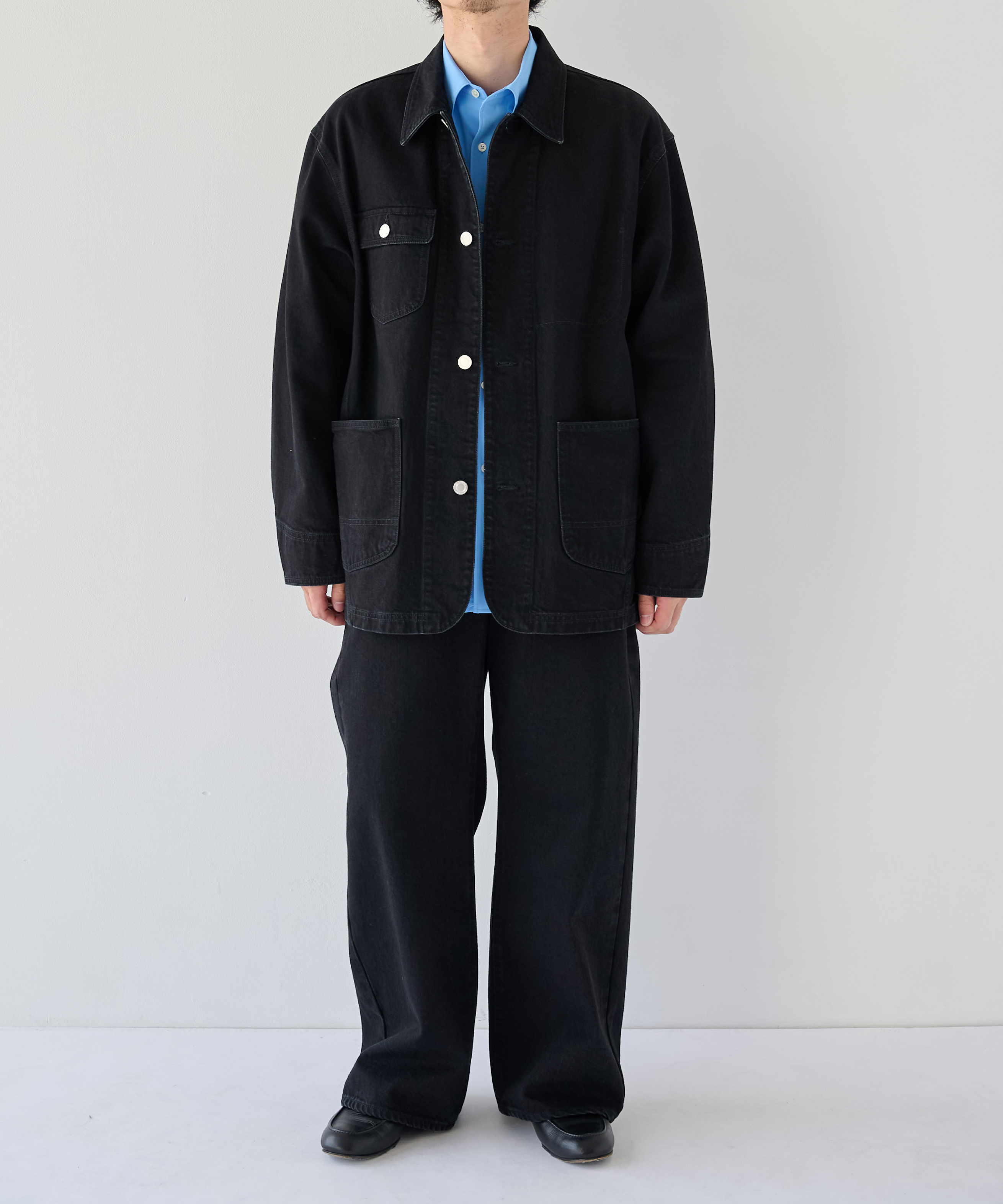 PUBLIC DENIM COVERALL
