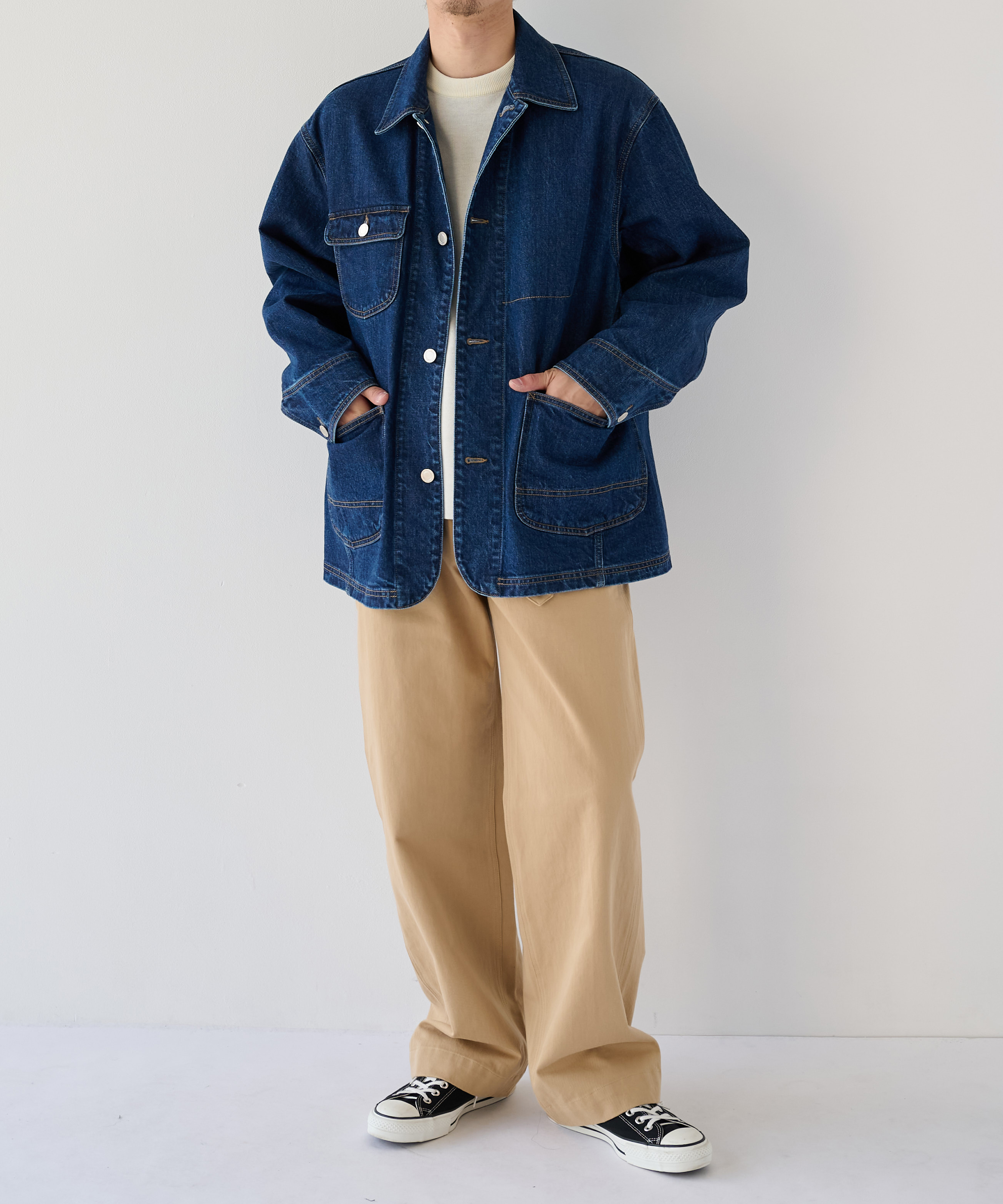 PUBLIC DENIM COVERALL