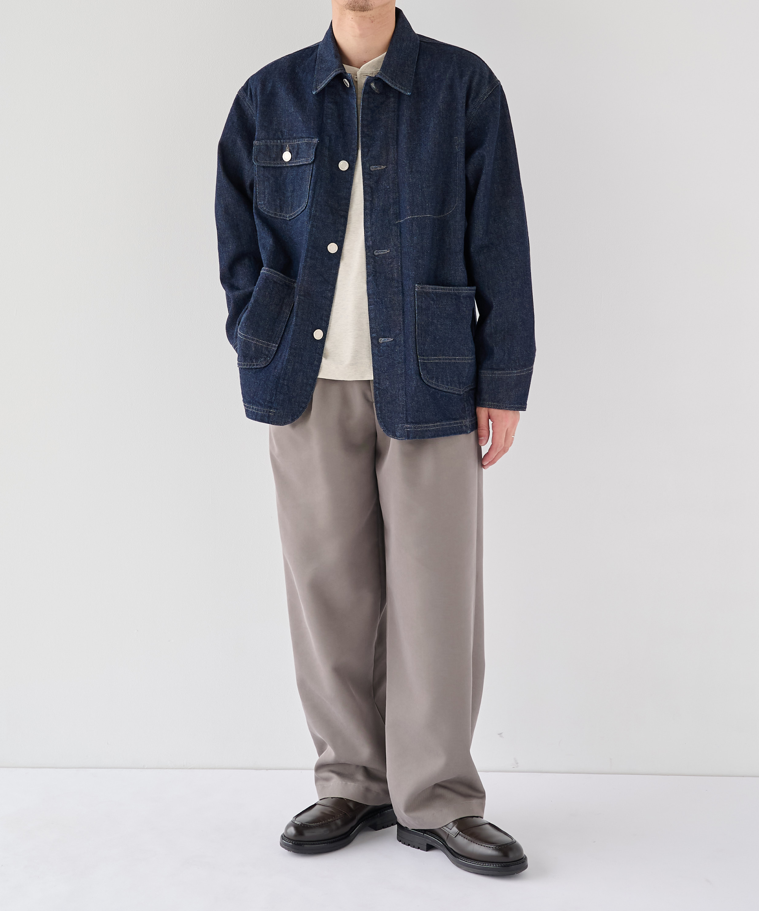 PUBLIC DENIM COVERALL