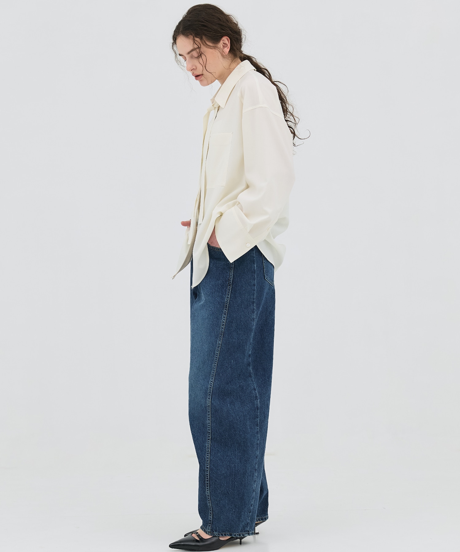【再入荷｜残り3点】ワイドカフスボウタイシャツ