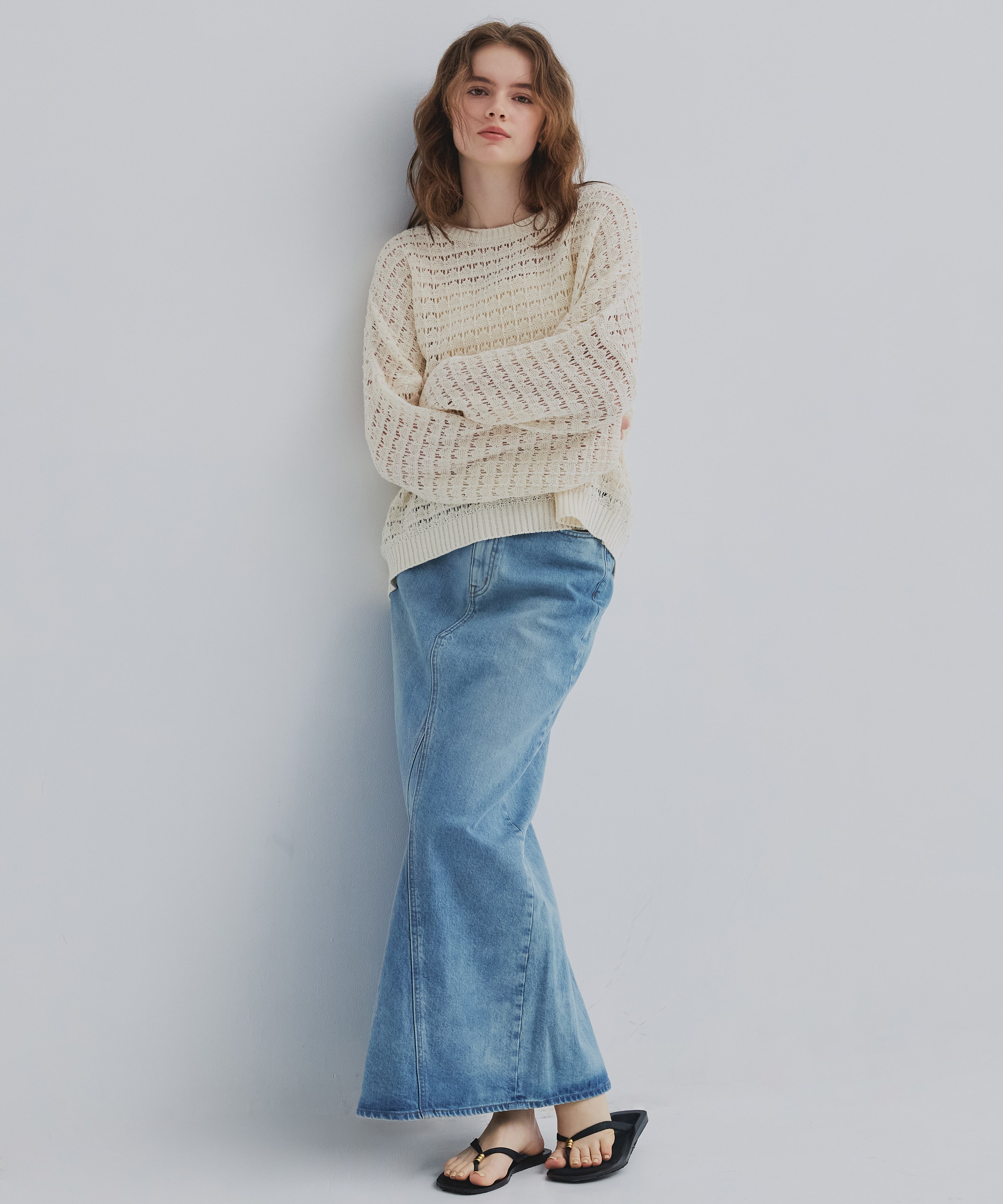 PUBLIC DENIM SKIRT