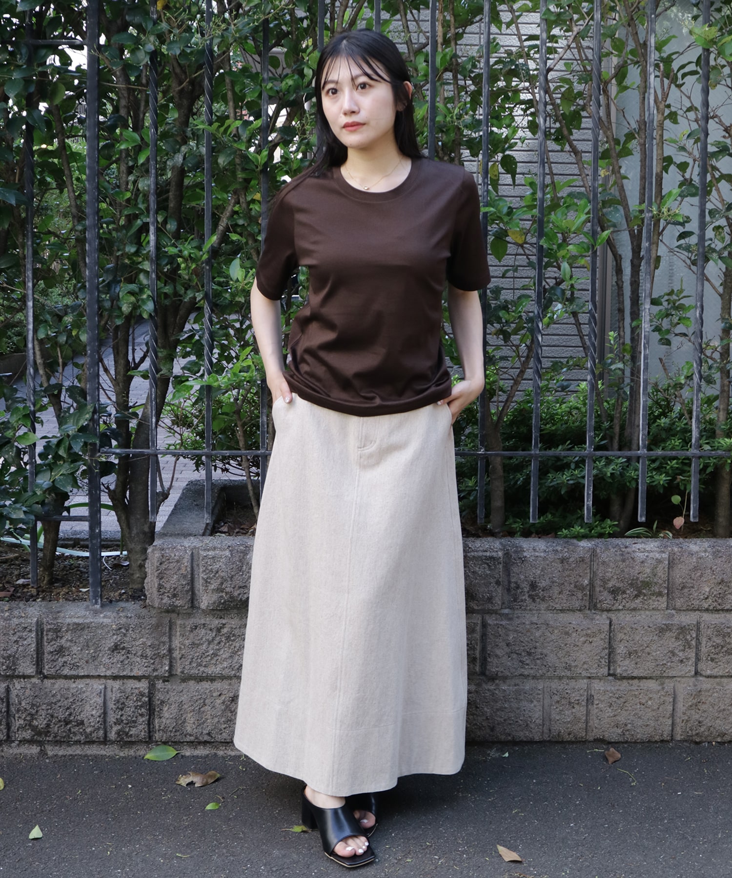 コットンスムースTEE
