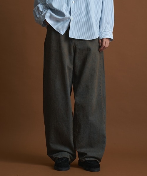 【残りわずか】PUBLICDENIM BLEACH RELAXWIDE	