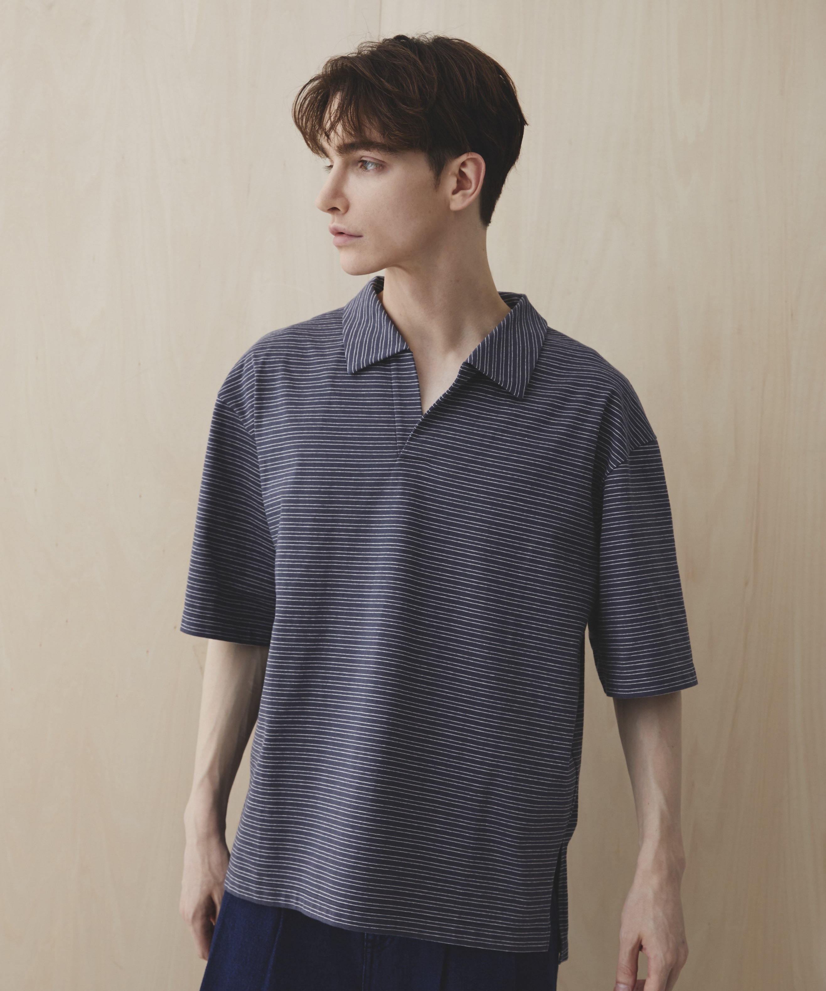 【残りわずか】スキッパーポロTEE