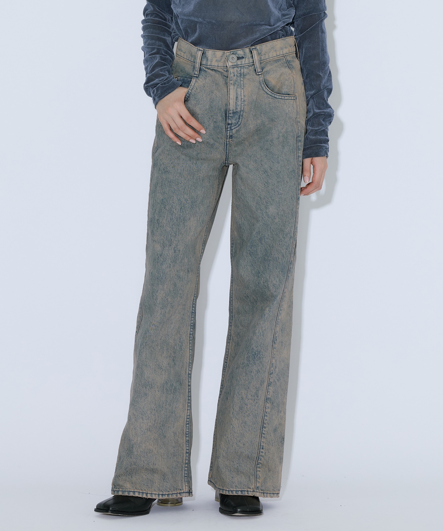 PUBLIC DENIM MULTI RELAX ロング