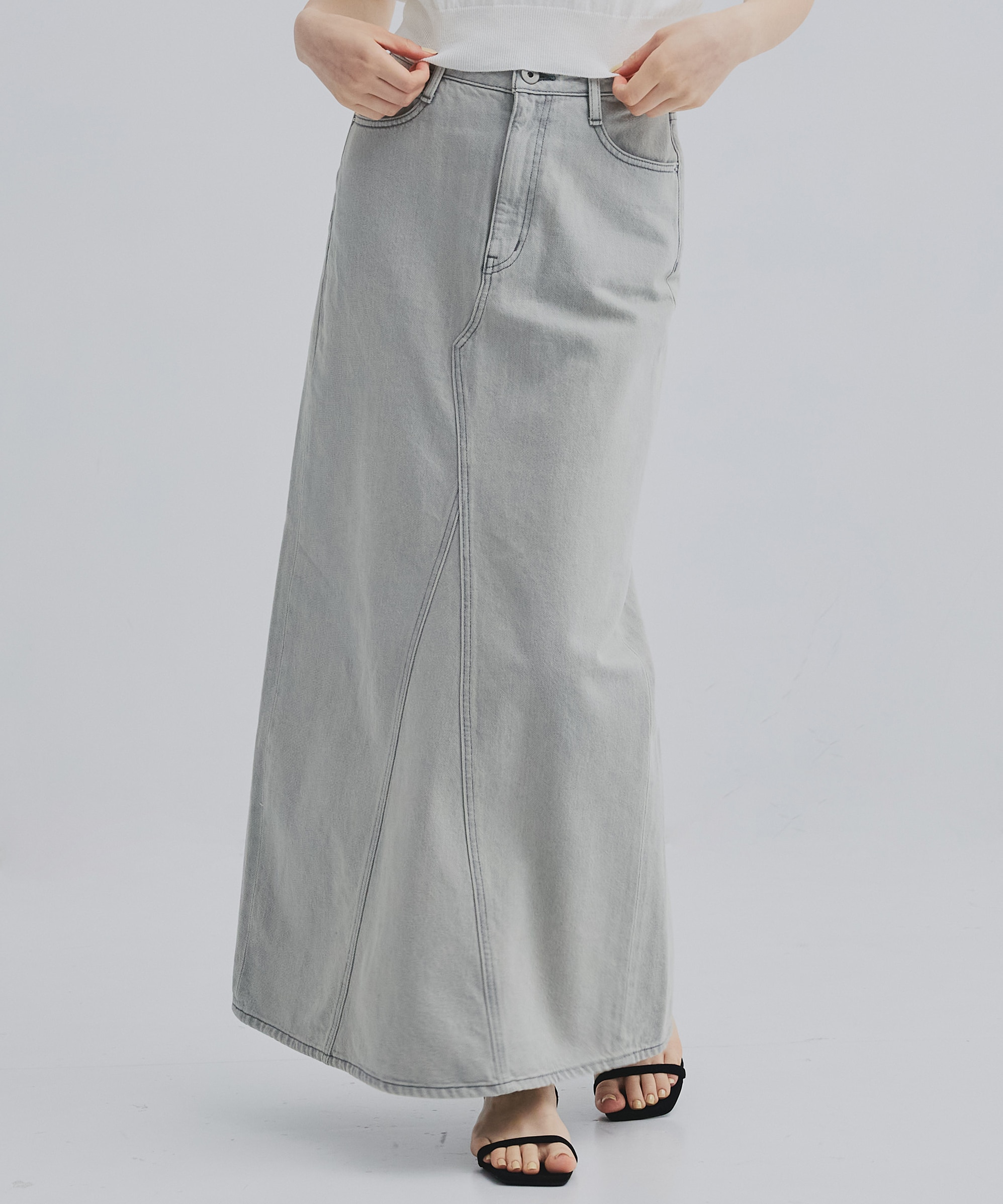 PUBLIC DENIM SKIRT