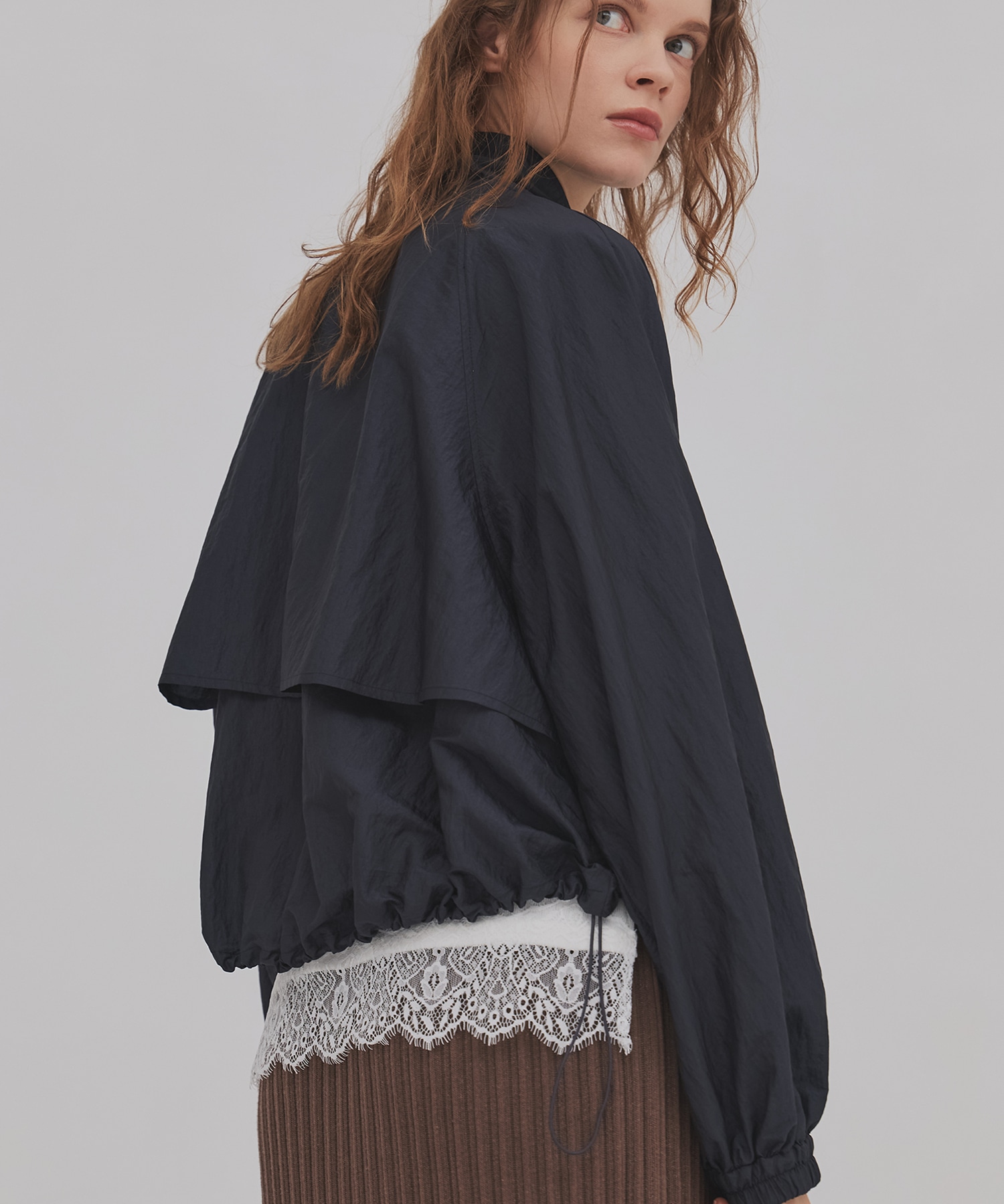【WEBのみ1点入荷｜再入荷なし】エアロンスタンドシェルブルゾン