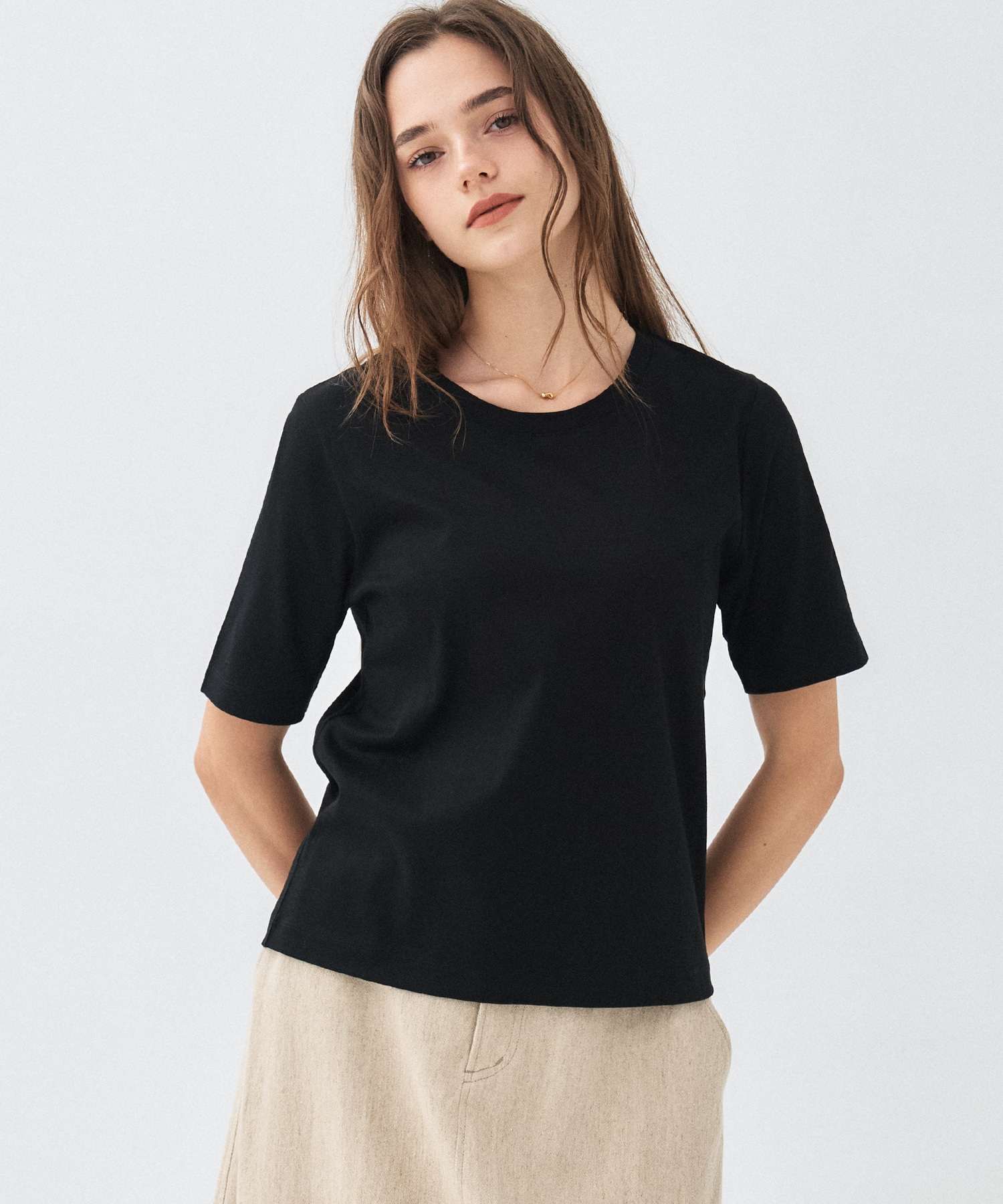 コットンスムースTEE
