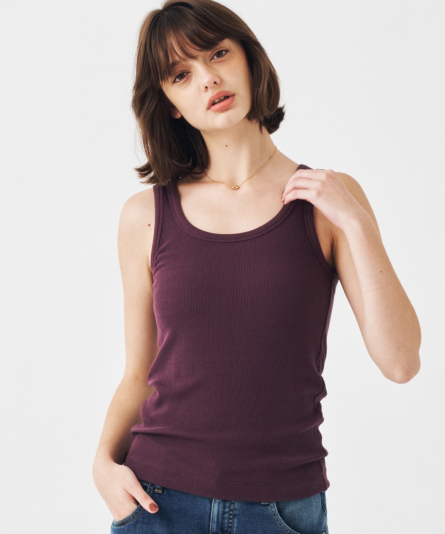 ベアテレコタンクトップ