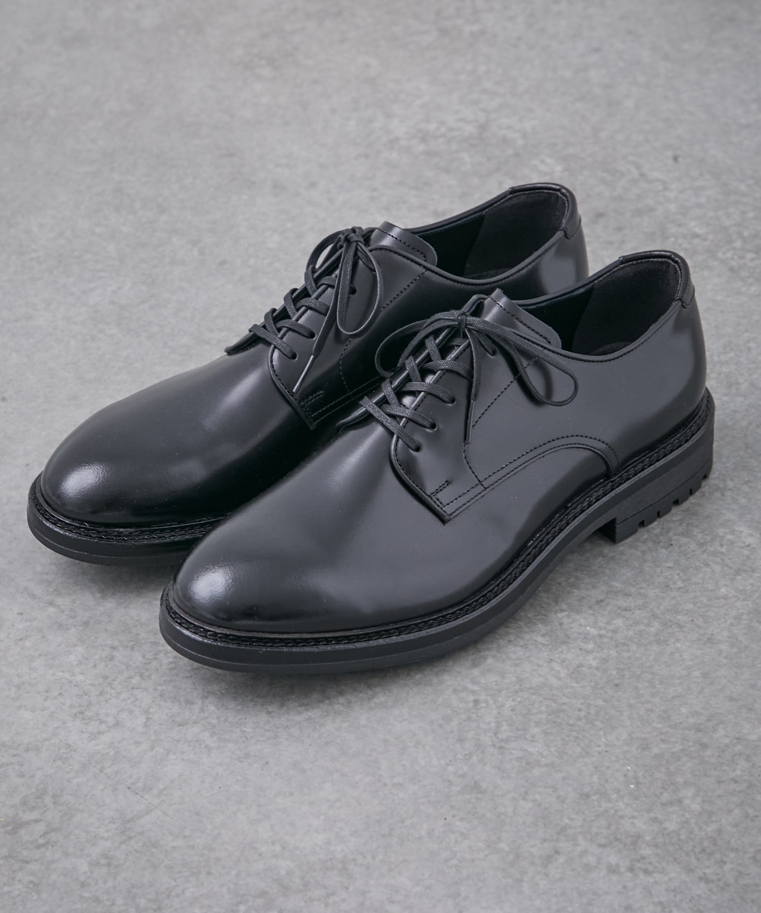【残りわずか】SCOTCHGARDレザープレーントゥ