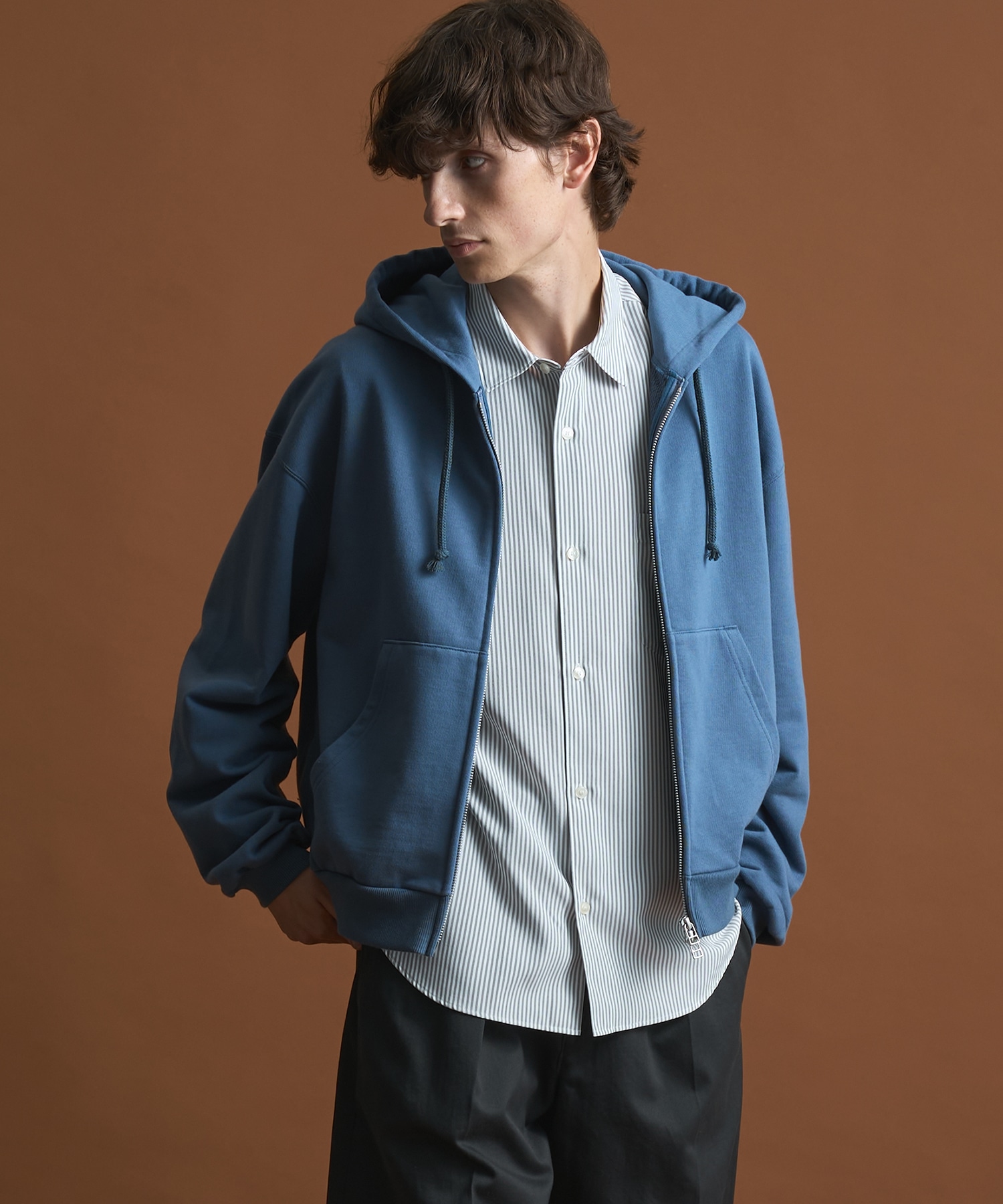 PUBLIC SWEATジップパーカー
