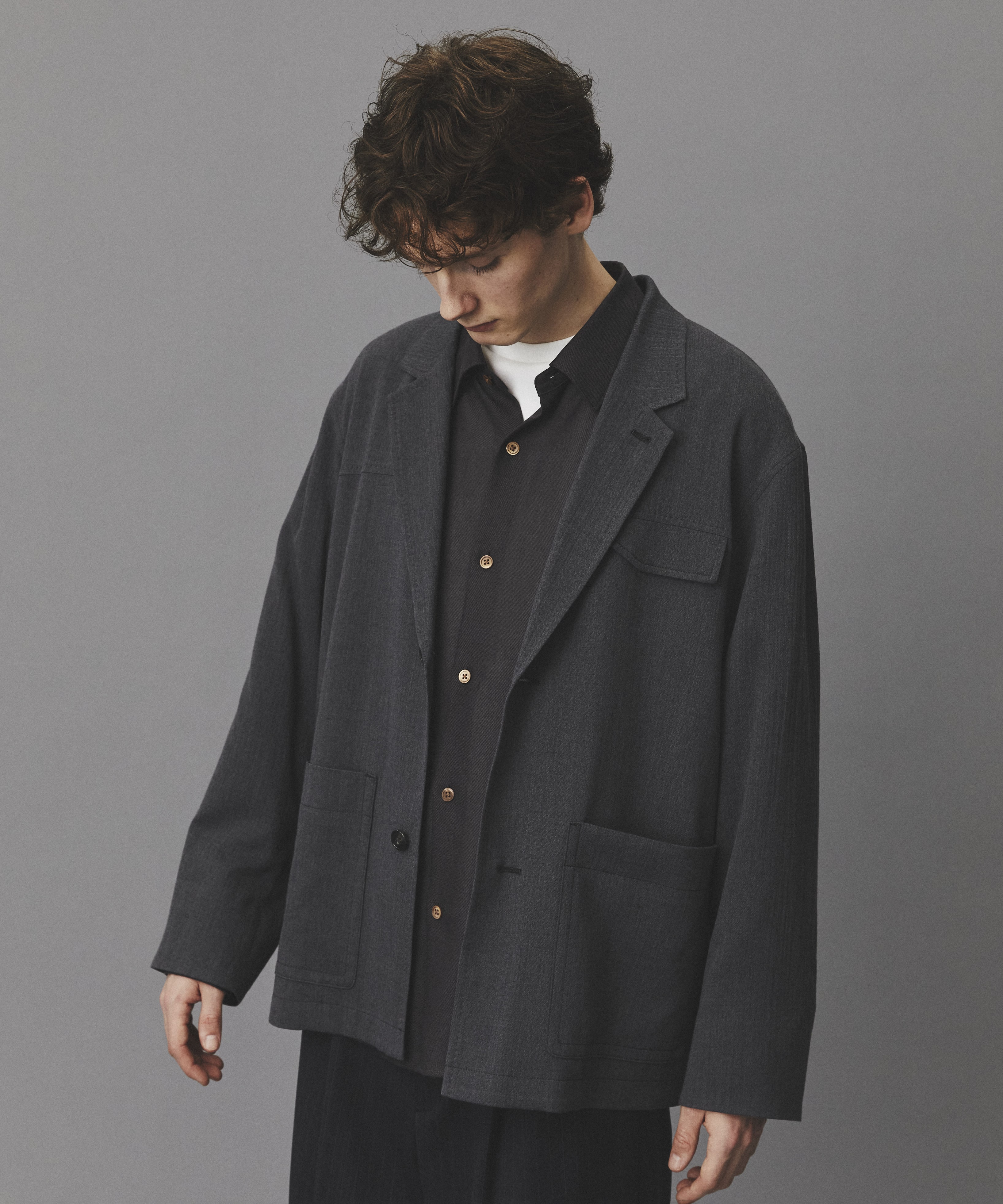 【残りわずか】S170 Wool Gauze Jacket