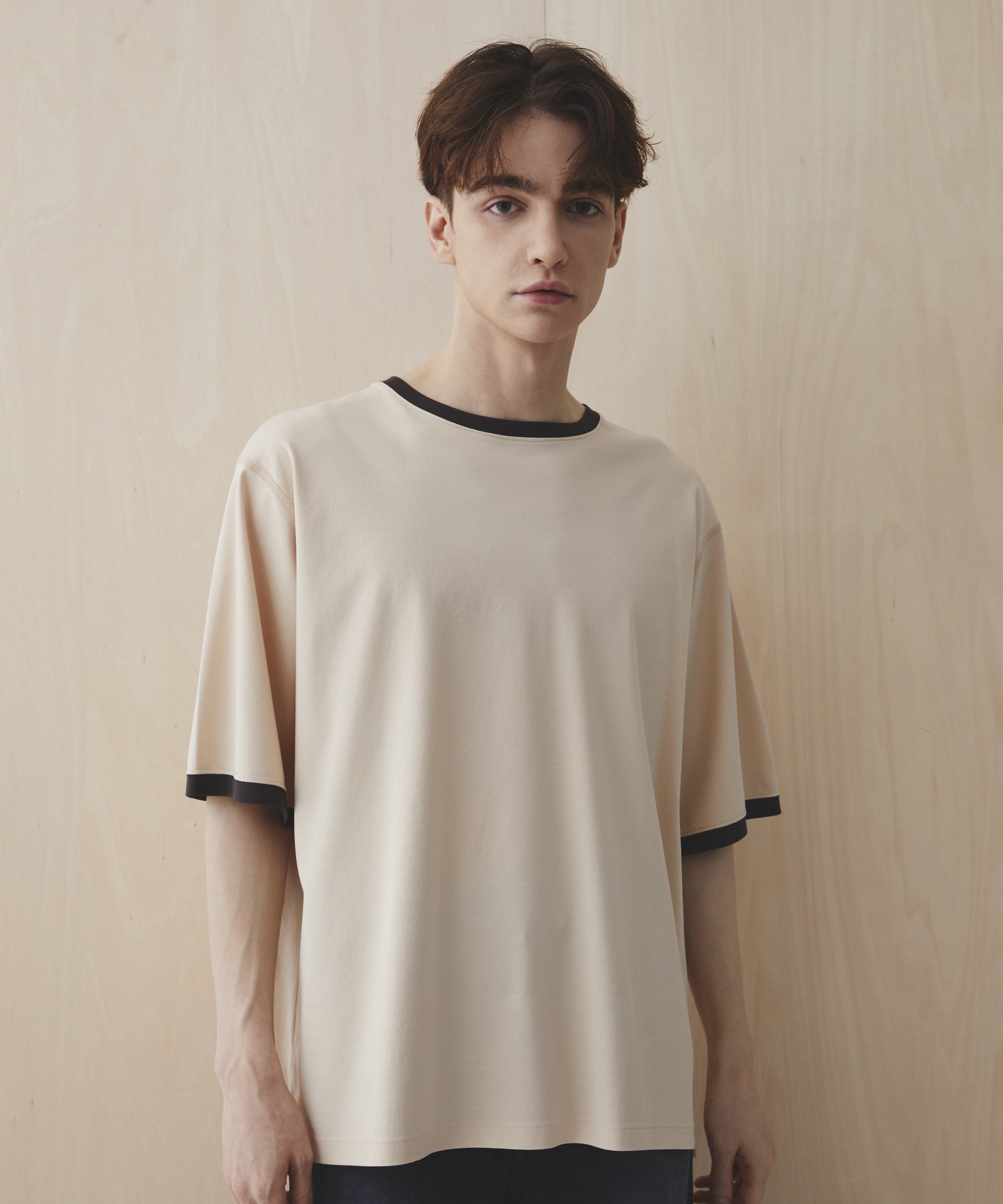 クールタッチコットンリンガーTEE