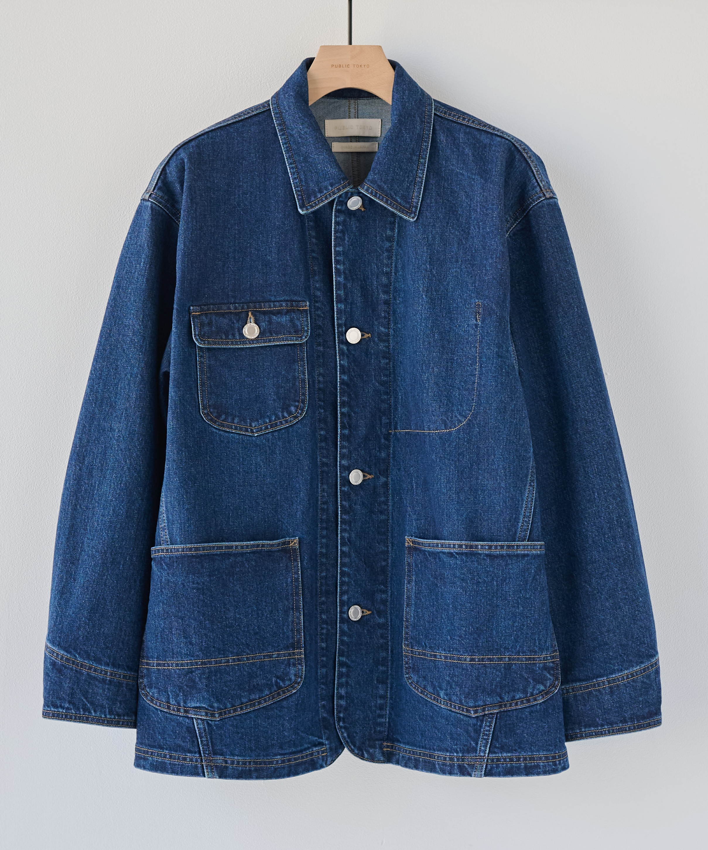 PUBLIC DENIM COVERALL
