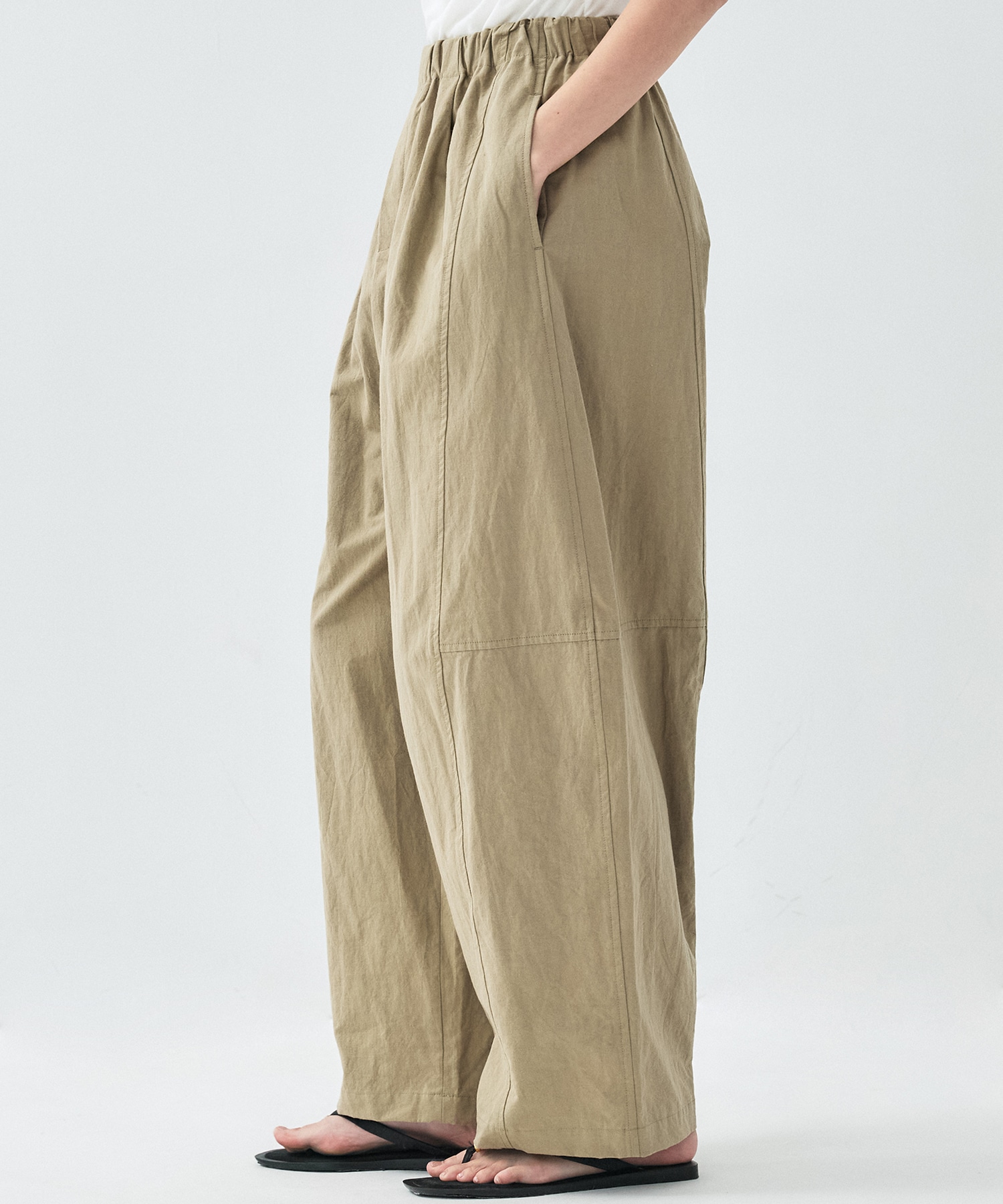 【好評につき再入荷｜残り僅か】ドライリネンカーブパンツ
