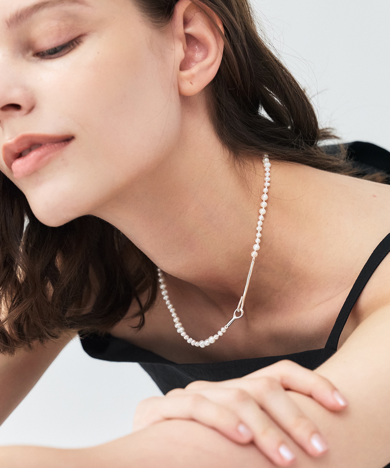×in mood Pearl Choker
